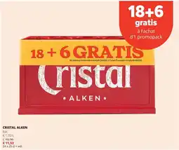 Spar Cristal alken bac aanbieding