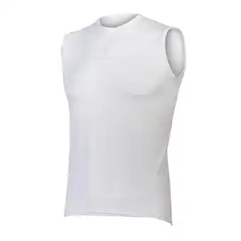Decathlon Endura Translite II Mouwloze Jersey Wit aanbieding