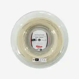 Decathlon Tennissnaren multifilament Wilson Sensation 1,35 mm wit 200 m aanbieding