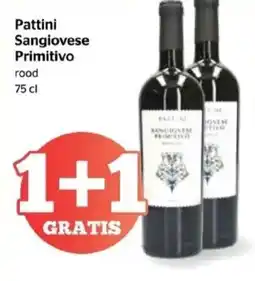 Spar Pattini Sangiovese Primitivo aanbieding