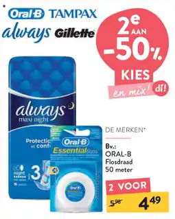 Di Oral-B Flosdraad aanbieding