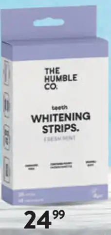Di The humble co teeth whitening strips aanbieding