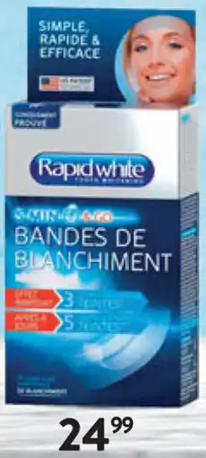 Di Rapid white bandes de blanchiment aanbieding