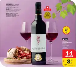 Carrefour Market Frankrijk Bordeaux Supérieur Château Franc Couplet aanbieding