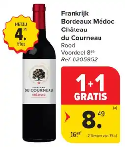 Carrefour Market Frankrijk Bordeaux Médoc Château du Courneau aanbieding