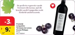 Carrefour Market Frankrijk Languedoc Terrasses du Larzac Cuvée Philippe aanbieding