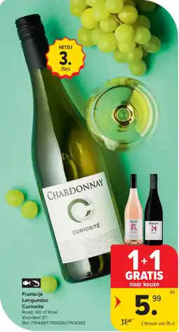 Carrefour Market Frankrijk Languedoc Curiosité aanbieding