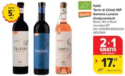 Carrefour Market Italië Terre di Chieti IGP Gamma Lunaria biodynamisch aanbieding