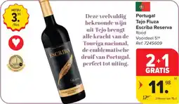 Carrefour Market Portugal Tejo Fiuza Escriba Reserva aanbieding