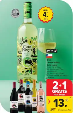 Carrefour Market Chili Central Valley Gato Negro aanbieding
