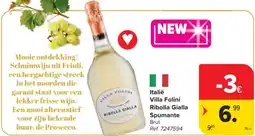 Carrefour Market Italië Villa Folini Ribolla Gialla Spumante aanbieding