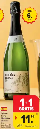 Carrefour Market Spanje Cava Montañas Rocosas aanbieding