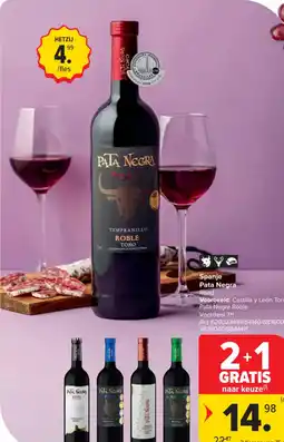 Carrefour Market Spanje Pata Negra aanbieding