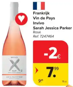 Carrefour Market Frankrijk Vin de Pays Invivo Sarah Jessica Parker aanbieding