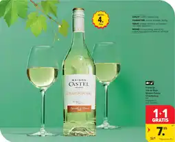 Carrefour Market Frankrijk Vin de Pays Maison Castel Chardonnay aanbieding
