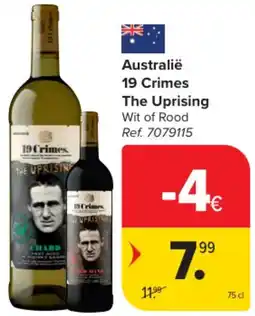 Carrefour Market Australië 19 Crimes The Uprising aanbieding