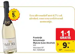 Carrefour Market Frankrijk Schuimwijn MyLow aanbieding