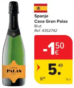 Carrefour Market Spanje Cava Gran Palas aanbieding