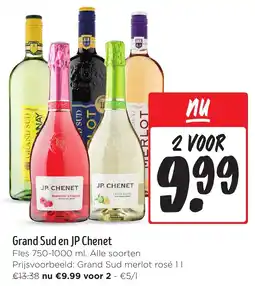 Jumbo Grand Sud en JP Chenet aanbieding