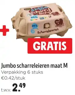 Jumbo Jumbo scharreleieren maat M aanbieding