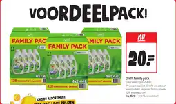 Jumbo Dreft Family Pack aanbieding