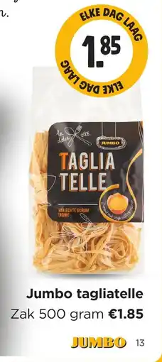 Jumbo Jumbo tagliatelle aanbieding