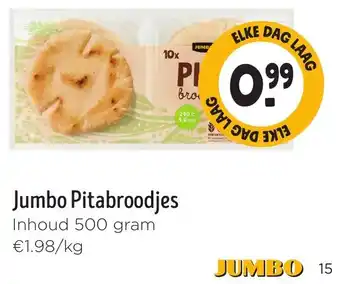 Jumbo Jumbo Pitabroodjes aanbieding