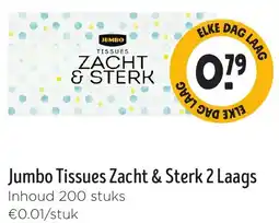 Jumbo Jumbo Tissues Zacht & Sterk 2 Laags aanbieding