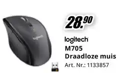 MediaMarkt logitech M705 Draadloze muis aanbieding