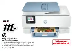 MediaMarkt Hp Envy Inspire 7921e All-in-one-printer aanbieding