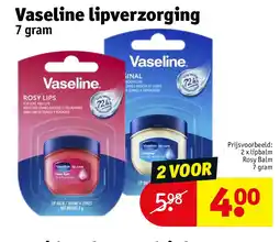 Kruidvat Vaseline lipverzorging aanbieding