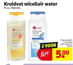 Kruidvat Kruidvat micellair water aanbieding