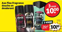 Kruidvat Axe Fine Fragrance douche en deodorant aanbieding