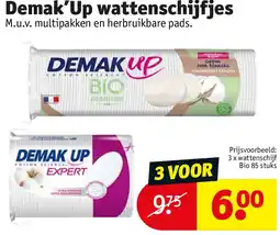 Kruidvat Demak’Up wattenschijfjes aanbieding