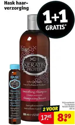 Kruidvat Hask haarverzorging aanbieding