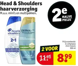 Kruidvat Head & Shoulders haarverzorging aanbieding
