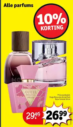 Kruidvat Alle parfums aanbieding