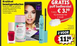 Kruidvat Kruidvat beautyproducten aanbieding