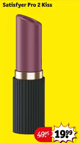 Kruidvat Satisfyer Pro 2 Kiss aanbieding