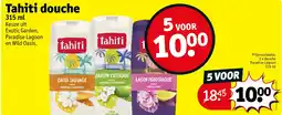 Kruidvat Tahiti douche aanbieding