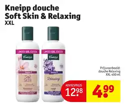 Kruidvat Kneipp douche Soft Skin & Relaxing aanbieding
