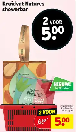 Kruidvat Kruidvat Natures showerbar aanbieding
