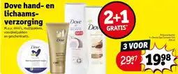 Kruidvat Dove hand- en lichaamsverzorging aanbieding