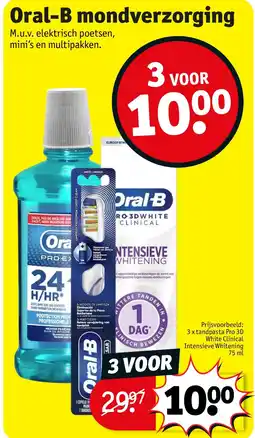 Kruidvat Oral-B mondverzorging aanbieding