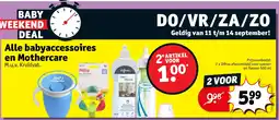 Kruidvat Alle babyaccessoires en Mothercare aanbieding