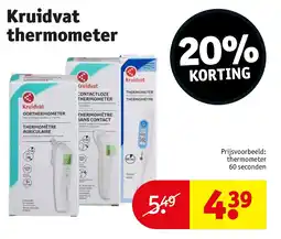 Kruidvat Kruidvat thermometer aanbieding