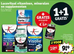Kruidvat Lucovitaal vitaminen, mineralen en supplementen aanbieding