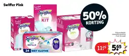 Kruidvat Swiffer Pink aanbieding
