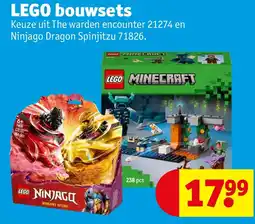 Kruidvat LEGO bouwsets aanbieding
