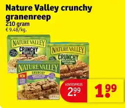 Kruidvat Nature Valley crunchy granenreep aanbieding
